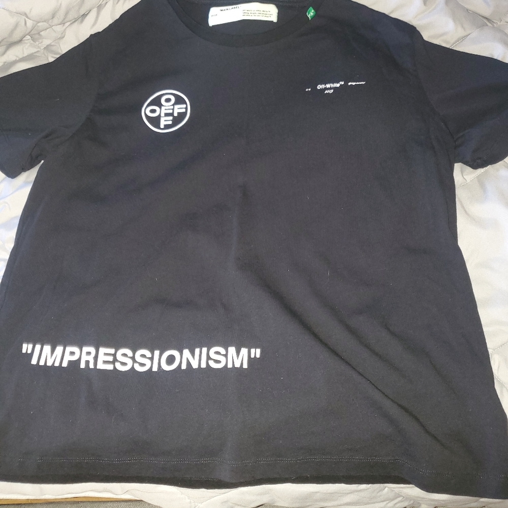 Authentic Off-White Impressionism Tee